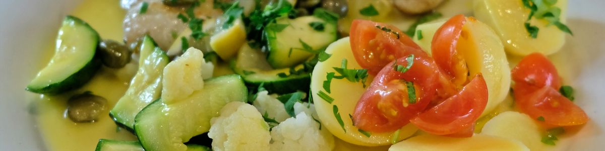 Kartoffeln und Gemüse